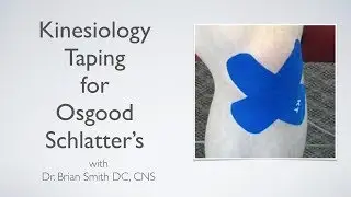 Kinesiology Taping Osgood Schlatter's - Dr. Brian Smith DC Chiropractor in Manahawkin