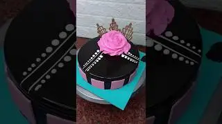 কাকিমার ভাগ্নির জন্য সুন্দর একটা কেক বানালাম 😁🍫🎂#cake #cakeseries #christmascakedesign