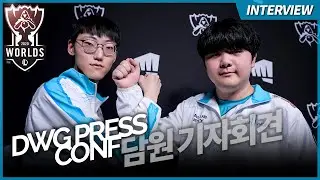 DWG vs G2 semifinals: Damwon Gaming Press Conference 