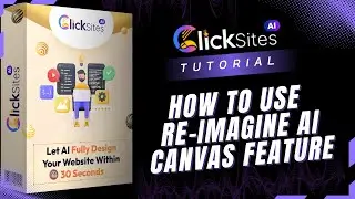 ClickSites 2.0: AI Canvas - Воссоздание веб-сайта с помощью URL-адреса