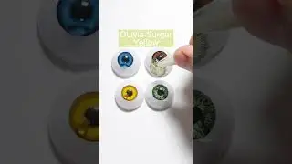 Bucolapal MOCHA Olivia Surgar Yellow Colored Contact Lenses