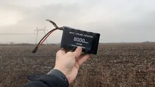 Тест акумуляторів 6s2p 8000mah для FPV-дронів | Li-Ion Battery for FPV-drone