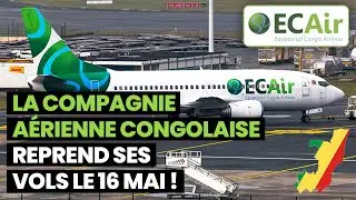 JE TE LISTE TOUTES LES COMPAGNIES AÉRIENNES QUI OPÈRENT AU CONGO ( ECAIR DE RETOUR )