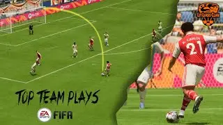 ⚽ Incredible curved long shot | Top Team Plays - FIFA | LLC ESPORTS