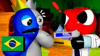 Os RAINBOW FRIENDS PERDEM suas CORES – Animação de Roblox 3D