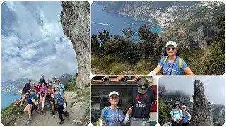 Hiking day 2: Path of the Gods, Italy. 6/11/2024