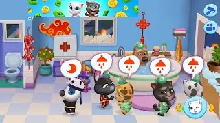 Talking Tom Billi Ka Game Minki Ka Game Funny Video (Day - 18)