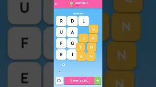 Wordbrain 2 Summer Event June 24 2020 | Wordbrain 2 Summer Day 5