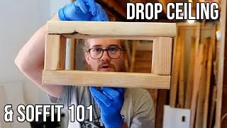 DIY Drop Ceiling or Interior Soffit | Step by Step How To