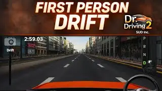 Dr. Driving 2 Long Gameplay | First Person Drift 🚗🔥 | Realistic City Driving