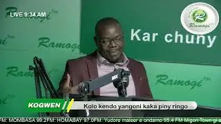 Moth Pritchard-Jalony e weche somo: Ajiwo jonyuol mondo oneni gichopo e sikunde