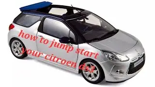 how to jump start citroen ds3