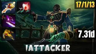 ATTACKER Kunkka MID LANE Gameplay WITH 17 KILLS | Dota 2 Full Game