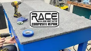 New wet sanding/polishing table home built