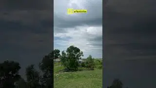 Deurbanization. The clouds are rolling in. Тучки накатывают.
