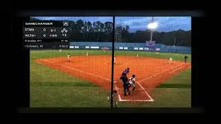 vs. Etowah Varsity Eagles; double to left center