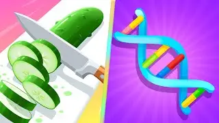 Perfect Slices Vs DNA Evolution 3D in New Level Gameplay iOS,Android Walkthrough New Trailer YN2EL0A
