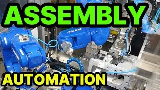 3 Robots + Vision Assembly Automation | SOLO