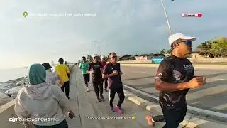 Larian Santai Miami Beach Seberang Takir ke Drawbridge