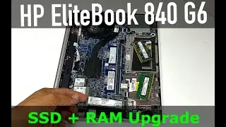 HP EliteBook 840 G6 | Как заменить оперативную память + SSD