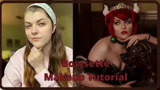 Bowsette Makeup Tutorial + Easy Cosplay Fangs