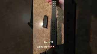 Glock 23 extended mag #glock #glock23 #guns #40cal