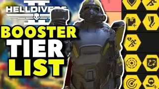 Helldivers 2 Boosters - Tier List
