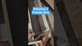 Armario 3 puertas Ikea #diy #bricolaje #ikea #armario #Montaje #muebles #cocinas #mueblesmodernos