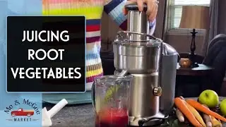 Central Arkansas | Showcasing Local Arkansas Artisans | Juicing Root Vegetables