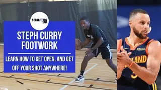 Steph Curry's Footwork Secrets REVEALED! Get Open and Get Your Shot Off ANYWHERE!🏀🏀🏆3️⃣