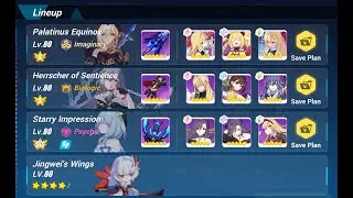 Honkai Impact 3 Ex Abyss RL | HoD Minion(501 pts) |PE/HOS/SI ( No Cezanne B)
