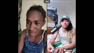 Gad miz&egrave; j&egrave;n nan peyi a ap pase, ak dlo nan zye map gade, vin ede Makenson ak Josma🙏🙏
