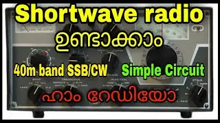 40m band SSB/CW/AM/Shortwave regenerative receiver | Ham radio | Mr tech electronics