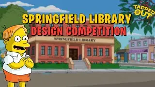 The Simpsons Tapped Out | Springfield Library Designs!