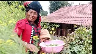 Đi tìm chị chơ thấy ở bản cũ chị chơ đi tham quan ba đê Pi nong ới 