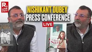 BJP MP Nishikant Dubey LIVE: Parliament Chaos, Rahul Gandhi & Nehru Row Explained