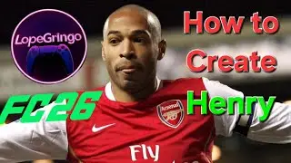 Comment créer Thierry Henry sur Fc26