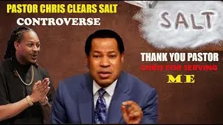 PROPHET LOVY LEAKED VIDEO THANKING PASTOR CHRIS SERVING HIM ON THE SALT CONTROVESY#prophetlovy#pasto