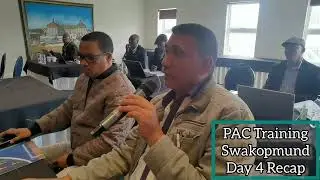 PAC Training, Day 4 recap 2