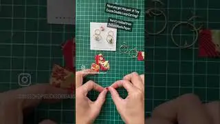 Folding a Tiny Crane: Delicate Origami Earrings for Elegance and Style!
