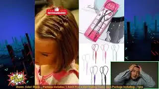 3256803841285663 Magic Hair Styling Tools Set DIY Hair Braiding Braider Accessories Hai