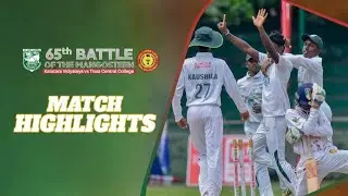 HIGHLIGHTS - Kalutara vs Tissa Central | 65th Battle of the Mangosteen