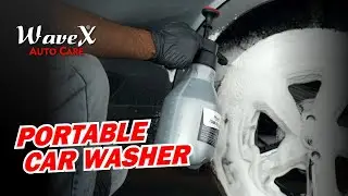 Foam Wash Your Car Anywhere, No Electricity Required, Portable Car Wash | Wavex FOAMPRO3.0