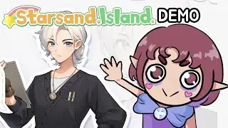 STARSAND ISLAND Cozy Sesh, come chat and play 💜🔮 #starsandisland Demo