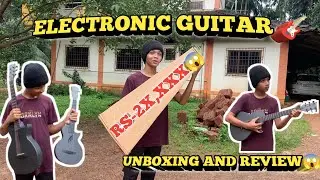 Enya Acoustic Electric Guitar 🎸 !! UNBOXING AND REVIEW😱 !! NAKKI BAGHA 🙏❤️ AAKASHBHOGATEVLOGS 💖