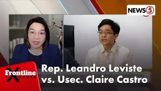 Rep. Leandro Leviste, nagdemanda vs Usec. Claire Castro | Frontline Express