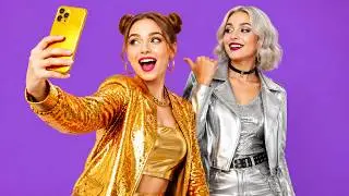 &iexcl;DESAF&Iacute;O DE ORO VS. PLATA! || Chica dorada vs. plateada por 123 GO! GOLD