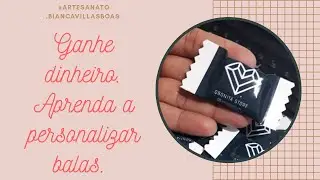 Balas Personalizadas - Com molde.