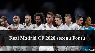 Realmadrid 2020 Font