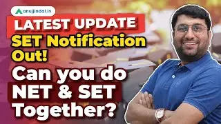 SET Exam 2023 | Latest SET Exam Notification 2023 | SET vs NET Exam | SET Exam Preparation | UGC NET
